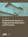 JOURNAL OF PROFESSIONAL ISSUES IN ENGINEERING EDUCATION AND PRACTICE杂志封面